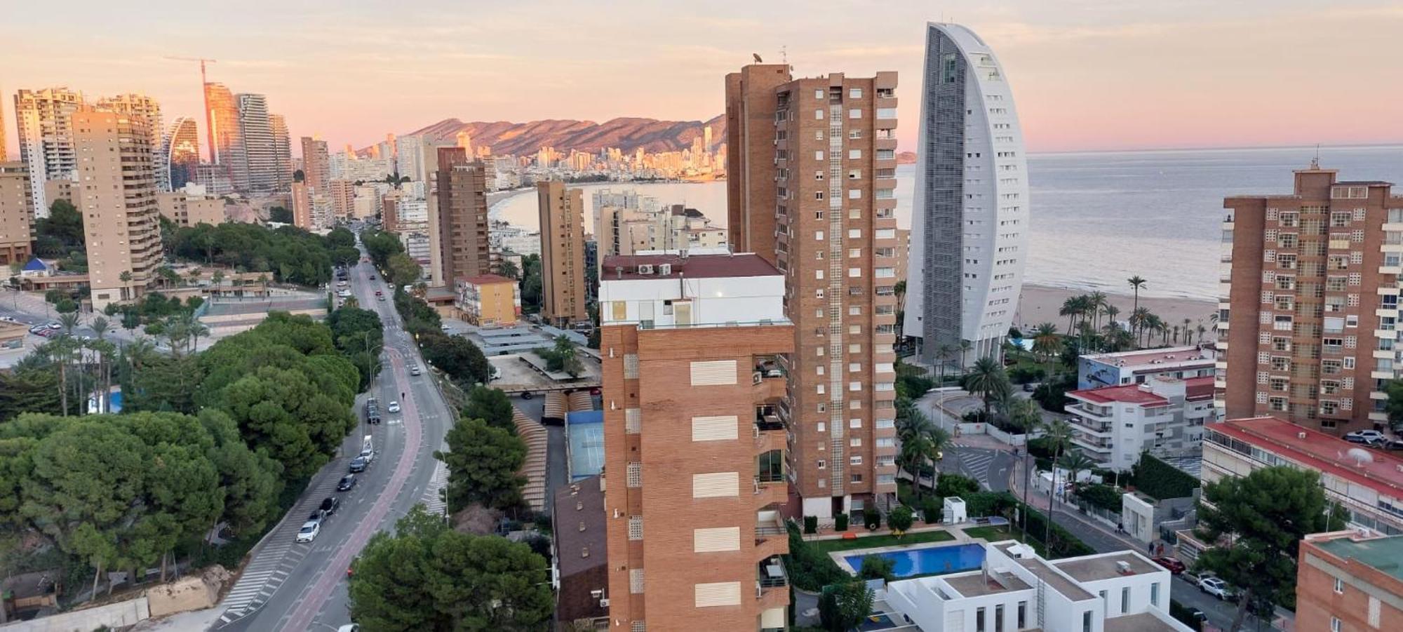 Coblanca 27 - Playa De Poniente Appartement Benidorm Buitenkant foto